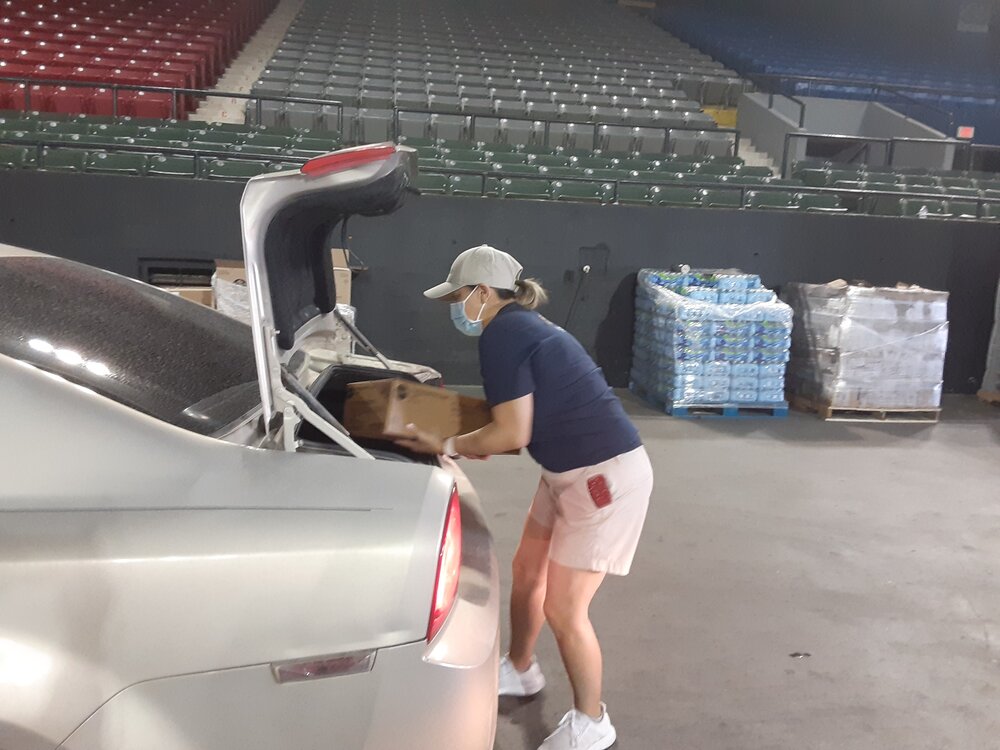 ​Better Together Event Distributes Back Packs and Nutritious Food