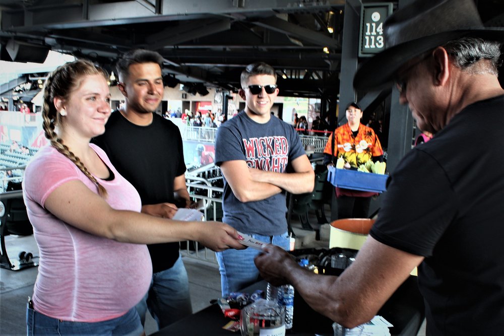 The Chihuahuas, El Pasoans Fighting Hunger, and Whataburger Team Up to Raise Food and Money.