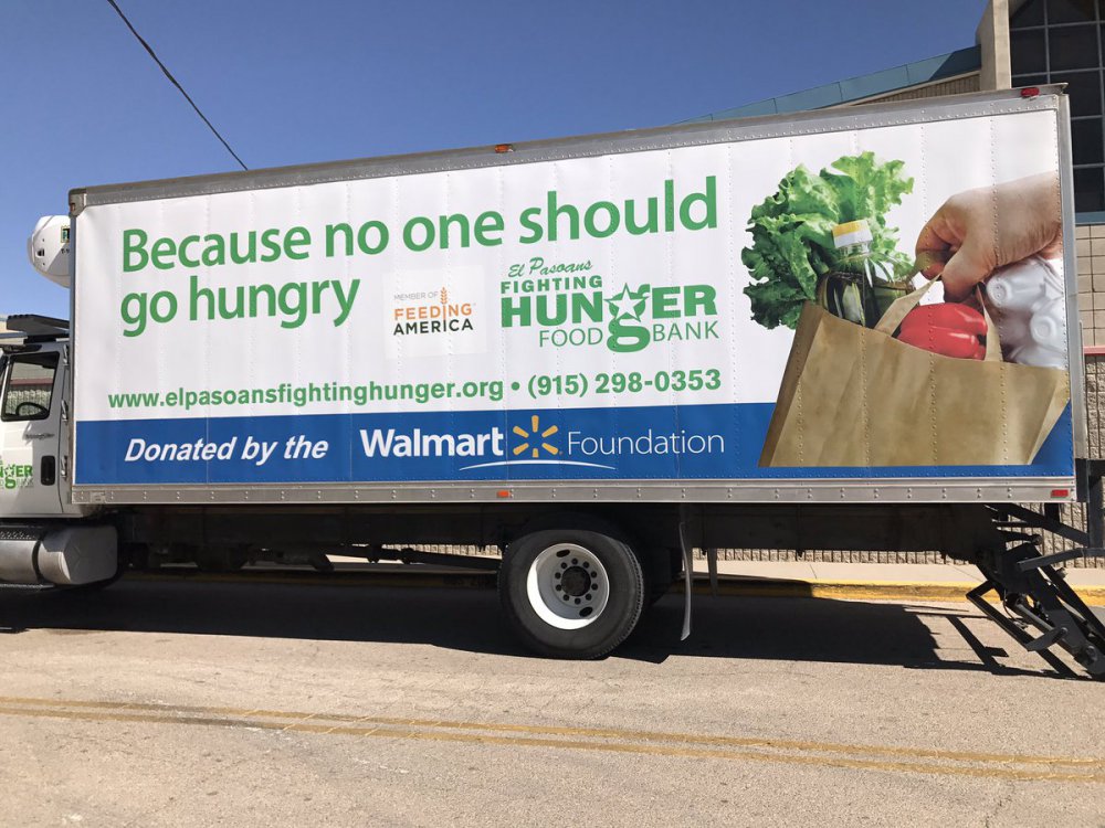 Walmart Foundation Truck Dedication