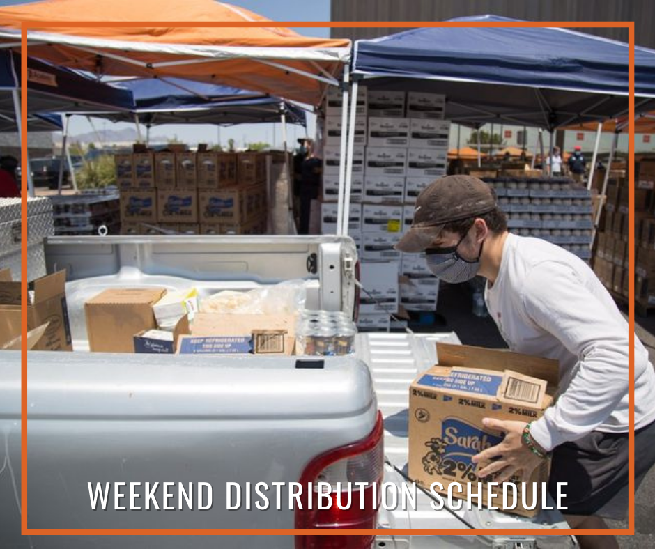 Weekend Distribution Schedule 