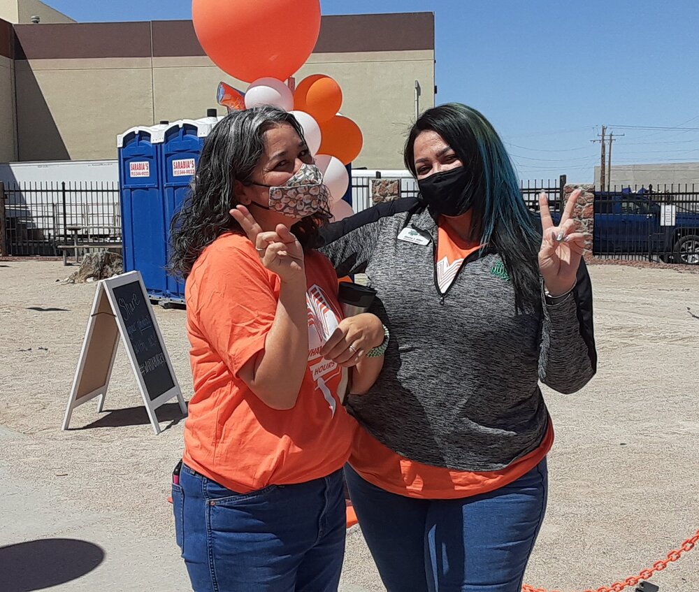 Whataburger Treats Staff and Volunteers 